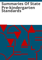 Summaries_of_state_pre-kindergarten_standards