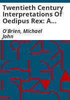 Twentieth_century_interpretations_of_Oedipus_Rex