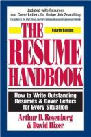The_resume_handbook