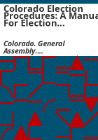 Colorado_election_procedures
