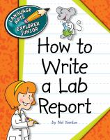 How_to_Write_a_Lab_Report