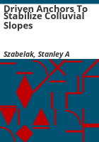 Driven_anchors_to_stabilize_colluvial_slopes