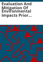 Evaluation_and_mitigation_of_environmental_impacts_prior_to_project_selection