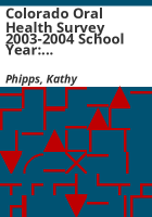 Colorado_oral_health_survey_2003-2004_school_year