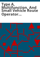 Type_A__multifunction__and_small_vehicle_route_operator_guide