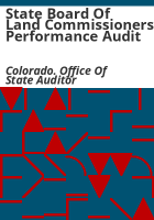 State_Board_of_Land_Commissioners_performance_audit